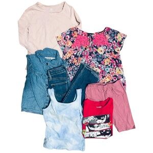 EUC Girls 7 Piece Mixed Season Bundle- Size 6, 6-7